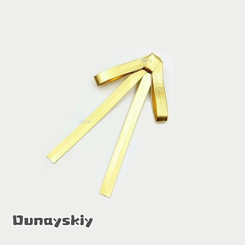 aBNNC*@Cosplay Wuthering Waves Rover Costume Accessory Character Hairpins Earrings PU Bow Headwear Electroplating Hair Clip view 6