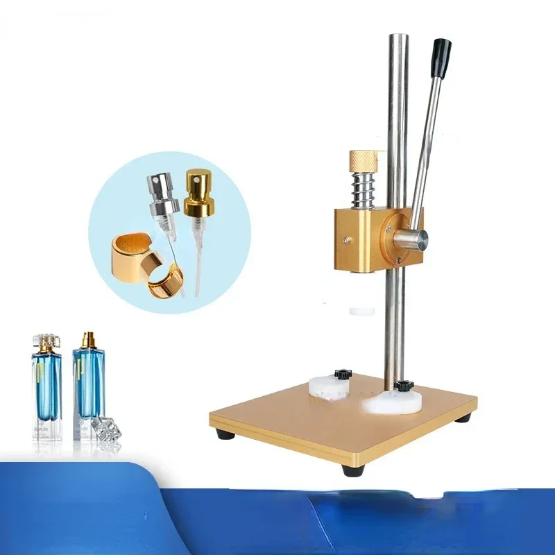 

Bestselling Perfume spray bottle in machine sleeve rounding machine sleeve sealing bottle cap press