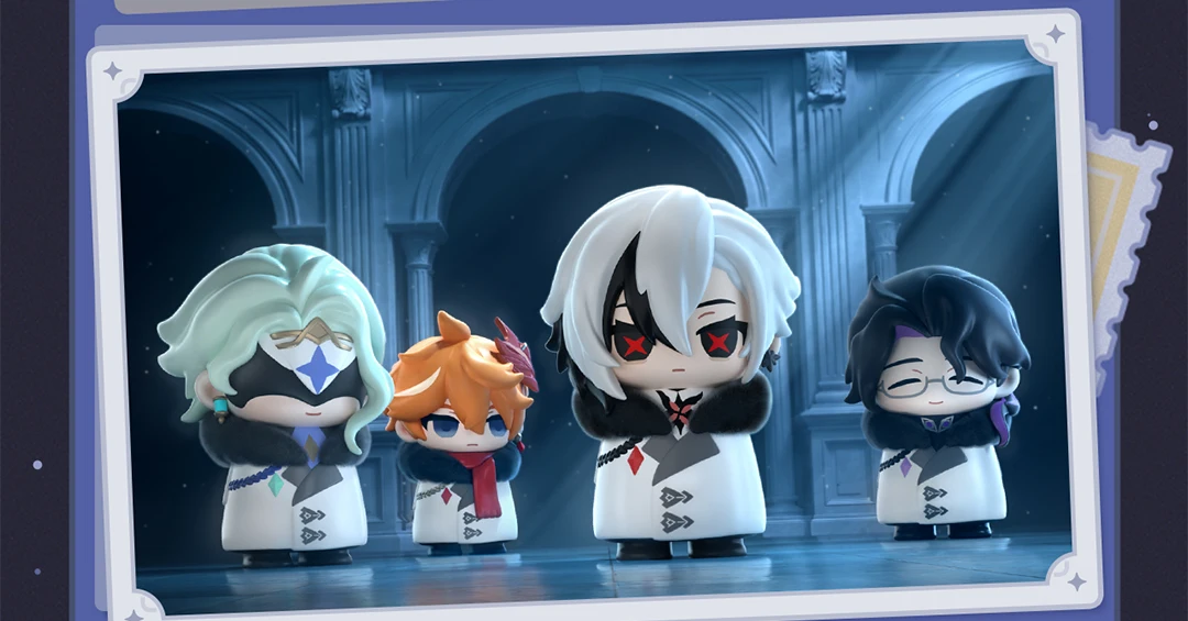 Suplay Genshin Fatui Harbinger Serie Blind Box Blind Ei Kapseln Anime Spiel Figur Modell Desktop Dekoration Geburtstag Geschenke – Detail 9