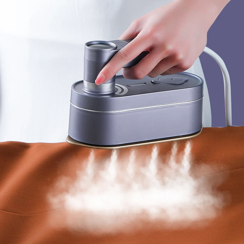 110V/220V Portable Handheld Steam Iron Foldable Garment Steamer 1200W Power 5 Speed Steamer Touch Screen Rotary Electric Iron