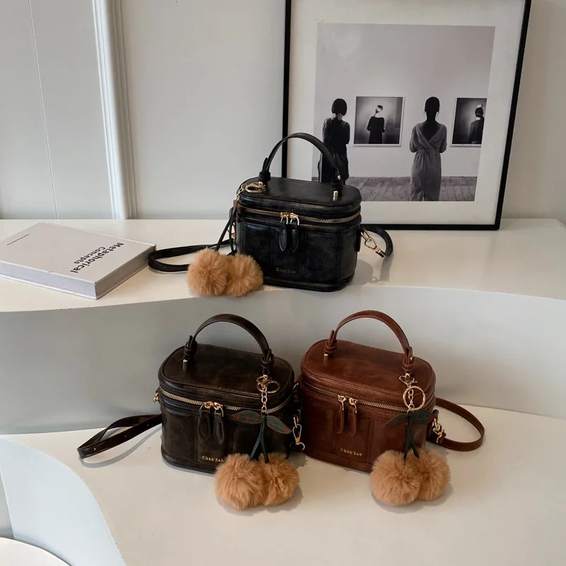

2025 Hot Selling New High-quality Bucket Bag, Portable and Crossbody Dual-use Women's Bag Purses and Handbags