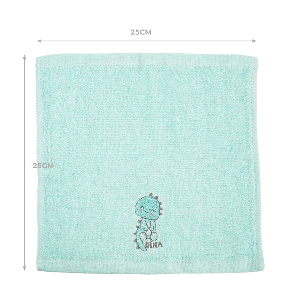 4 Pcs Baby Cotton Towel Infant Hand Face Washcloth Handkerchief 25*25cm Multi-use Feeding Bib Burp Cloth Saliva Towels