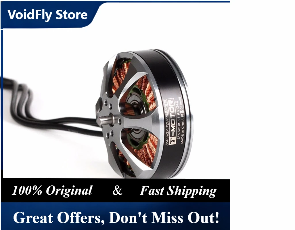 VoidFly MN5208 KV340 T-MOTOR High Quality Brushless RC Motor for UAV Rc Drones Quadcopters Helicopter Hexacopter