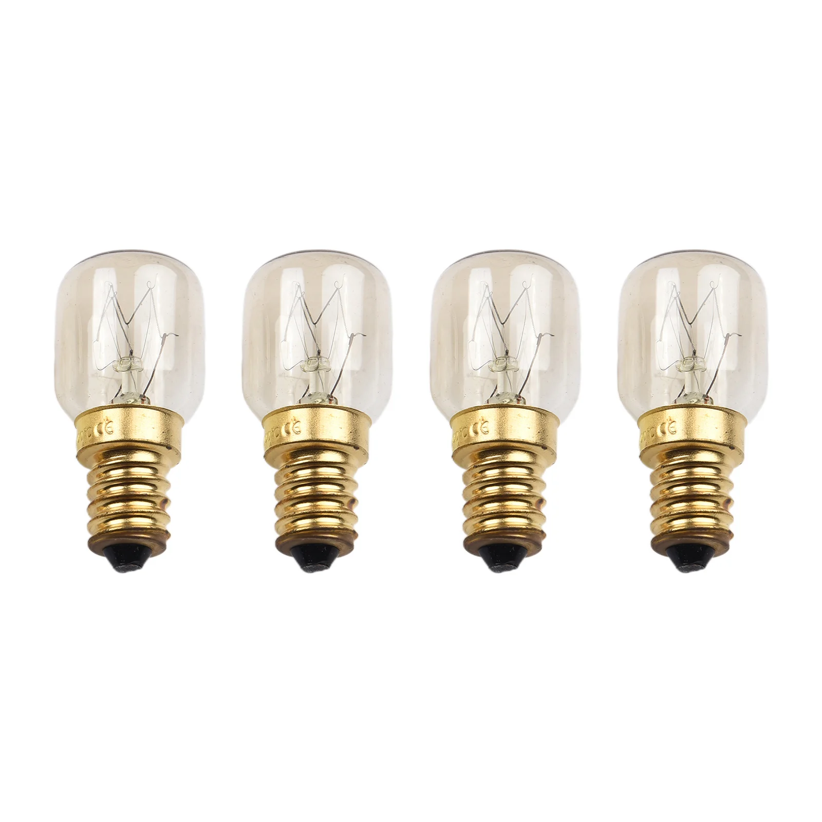 4 Stuks 15W 25W Zout Lamp Globe Lamp 220-240V E14 Oven Gloeilamp Vervanging voor Kroonluchters Wandkandelaars Koelkasten Magnetrons