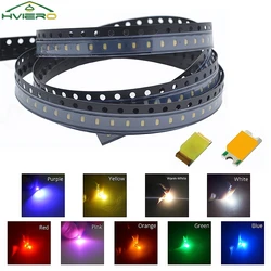 1000 Uds. Chip de luz LED 0603 SMD SMT Kit surtido 20mAh bombillas blancas cálidas diodo emisor superbrillante DIY cuentas de lámpara de pasta de techo