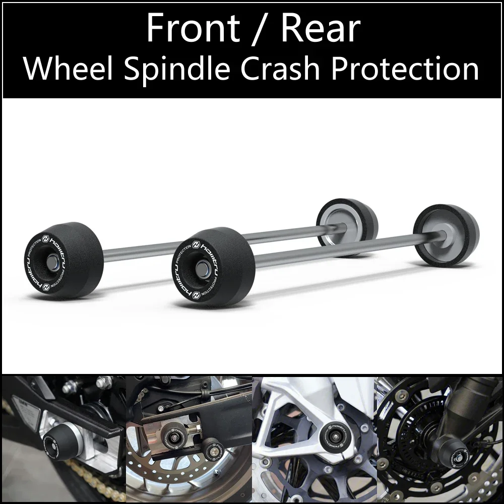 

Front Rear wheel Spindle Crash Protection For Ducati Scrambler 1100 2018-2023