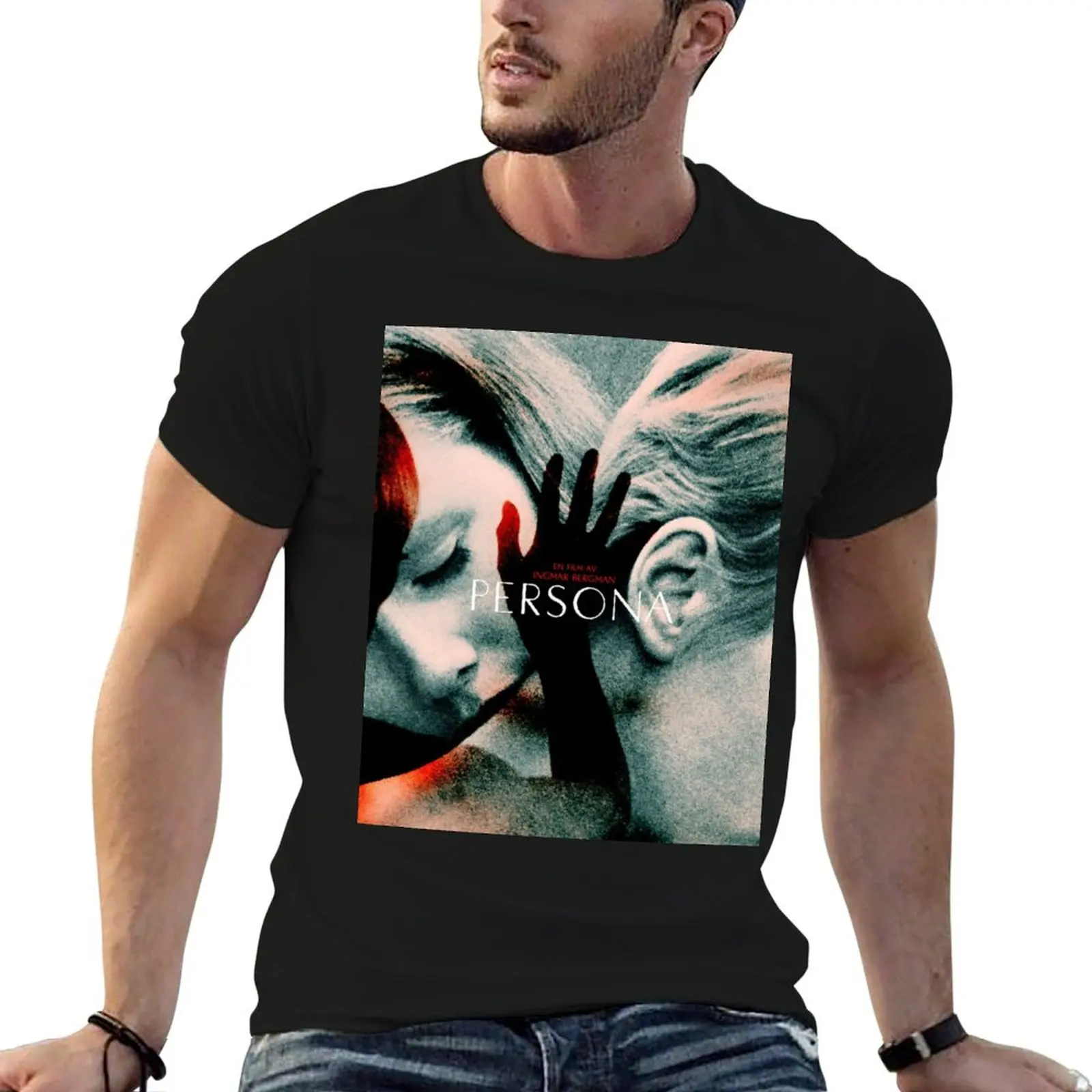 Persona (1966) Ingmar Bergman T-Shirt street wear cute clothes kawaii clothes mens clothes