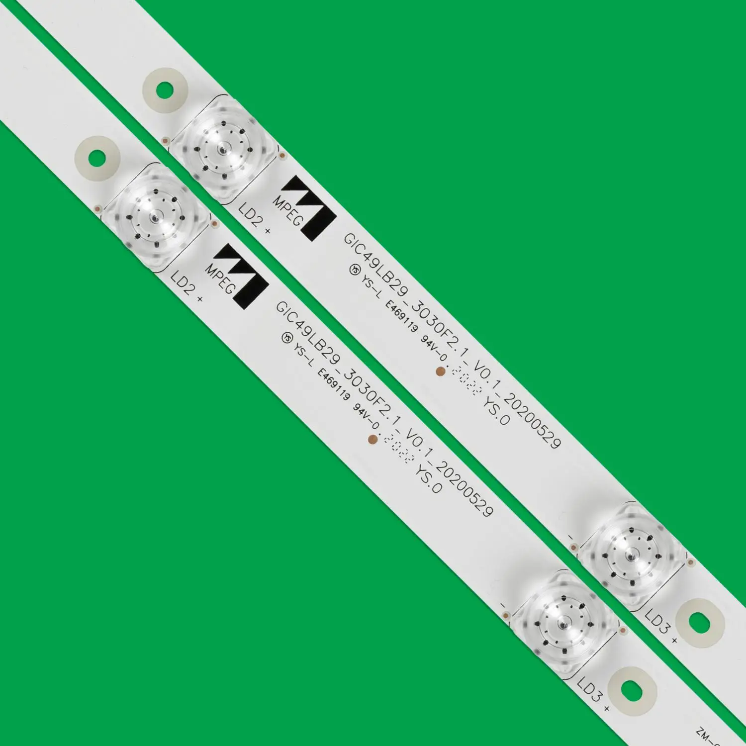 

Светодиодная лента подсветки для TCL 49P3 D49A620U 49UD659 49A950C B49A81S-UD L49P1-UD L49P2-UD 4C-LB4904-HR07J 49HR330M04A2 V3 49P3F 49A