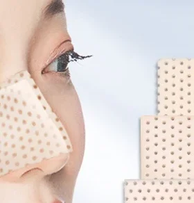 Low Temperature Thermoplastic Nose Splint Nose Job Rhinoplasty Splint Ortho Immobilized Thermoplastic Nose Nasal Fracture Splint