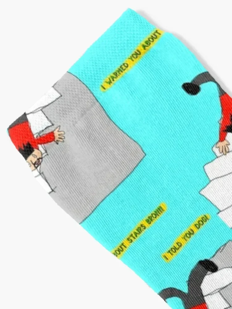 oh no I am falling down all these stairs- Sweet Bro and Hella Jeff Socks aesthetic custom soccer anti-slip Socks Female Men's