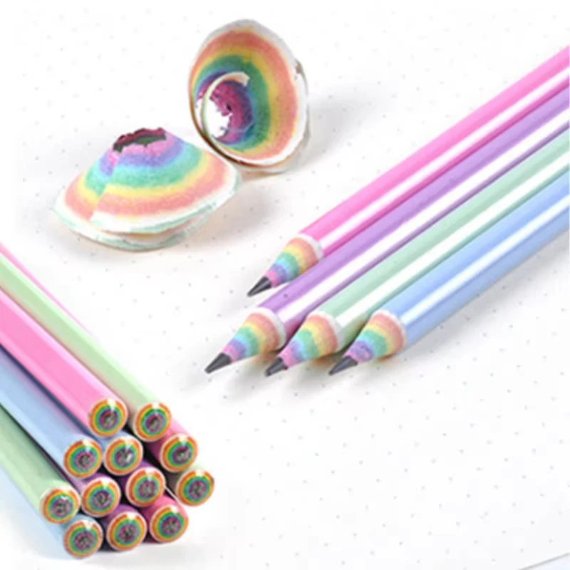 Lápices de colores degradados para niños – Material escolar - imagen 2
