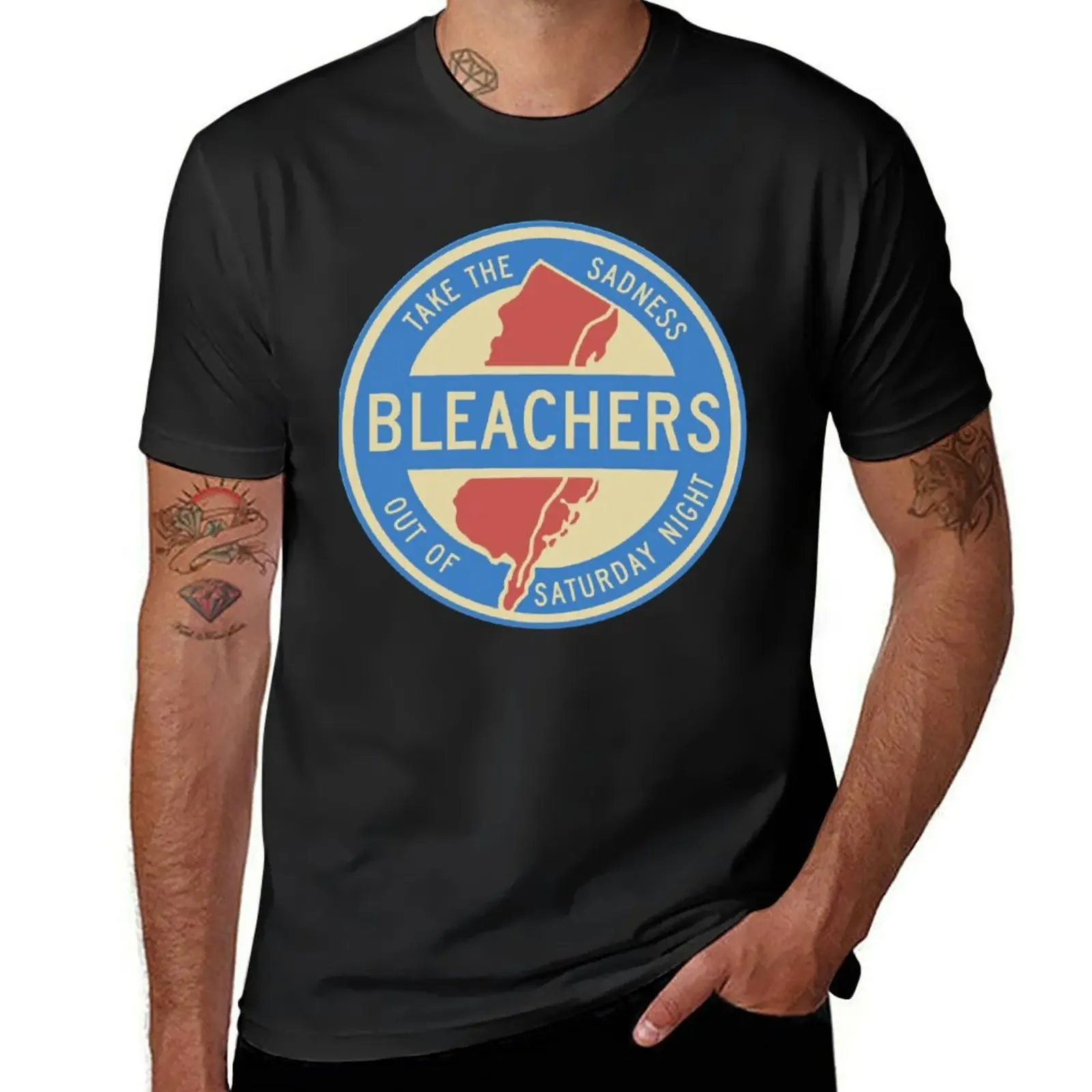 

Mens Best Days Gone Bleachers Vintage Photograp T-Shirt boys animal print rapper graphic tees plain luxury clothes men