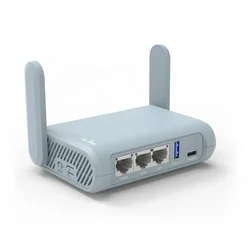 GL iNet MT1300 Dual-band Wi-Fi 2.4Ghz 5GHz 3 Gigabit Ports gateway router mini travel routerPocket-Sized Travel Router