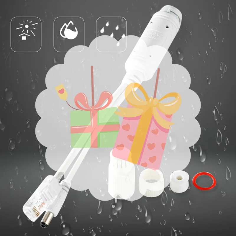 

48V to 12V POE Splitter Waterproof Adapter Cable Power Supply Module For Camera Poe Splitter Four-Piece