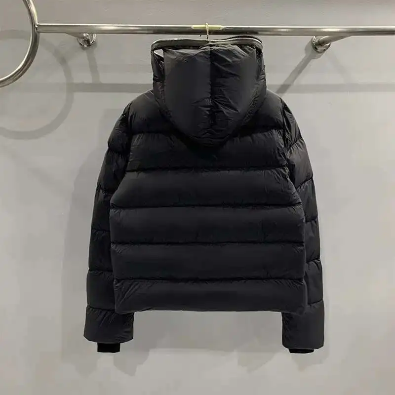 HKSH Autumn Winter Spring New Men's Tide Streetwear Dark RO Style Mask Zipper Goose Down Chic Fashion Cotton Padded Coats HK2451