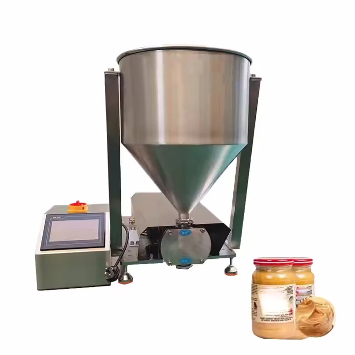 

Semi-Automatic Filling Machine For Jam And Honey With High Precision, Controlled By PLC And Driven By Servo Motor