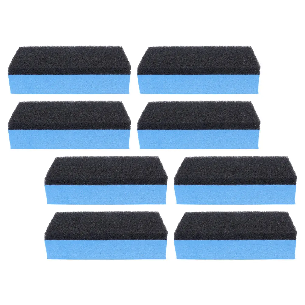 

8pcs Crystal Car Wax Applicator High Density Polishing Pad for Wax Pads Sponge Applicator Pad Cleaning Grinding