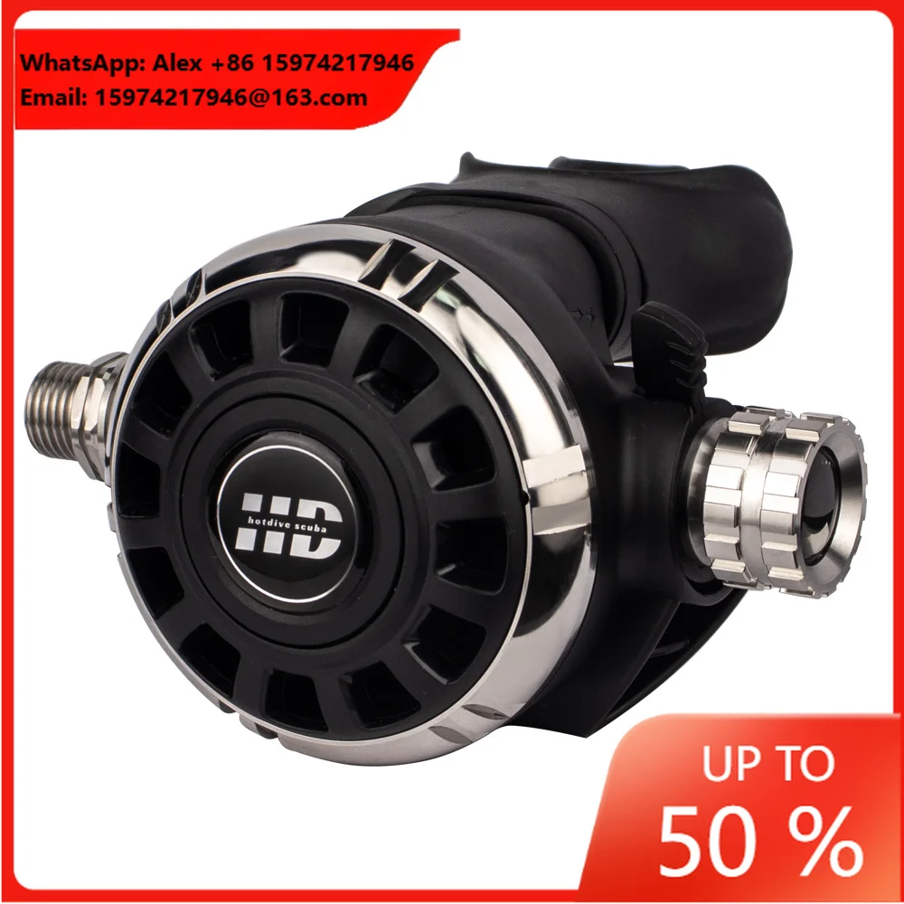 HotDive Scuba Diving Equipment Metal Valve Balanced Adjustable T4 Secondary Regulator
