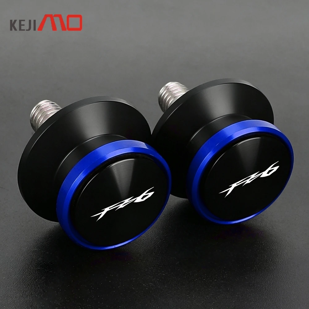 For YAMAHA FZ6 FZ-6 FAZER 600 FZ6S FZ6N 1998-2010 2009 2008 Motorcycles Accessories Rear Swingarm Spools Sliders Stand Screws