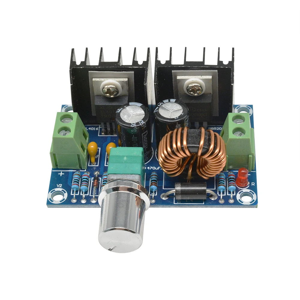 XL4016 8A 200W DC-DC Step Down Buck Converter Power Supply Module XL4016E1 PWM Adjustable 4-40V To 1.25-36V Step Down Board