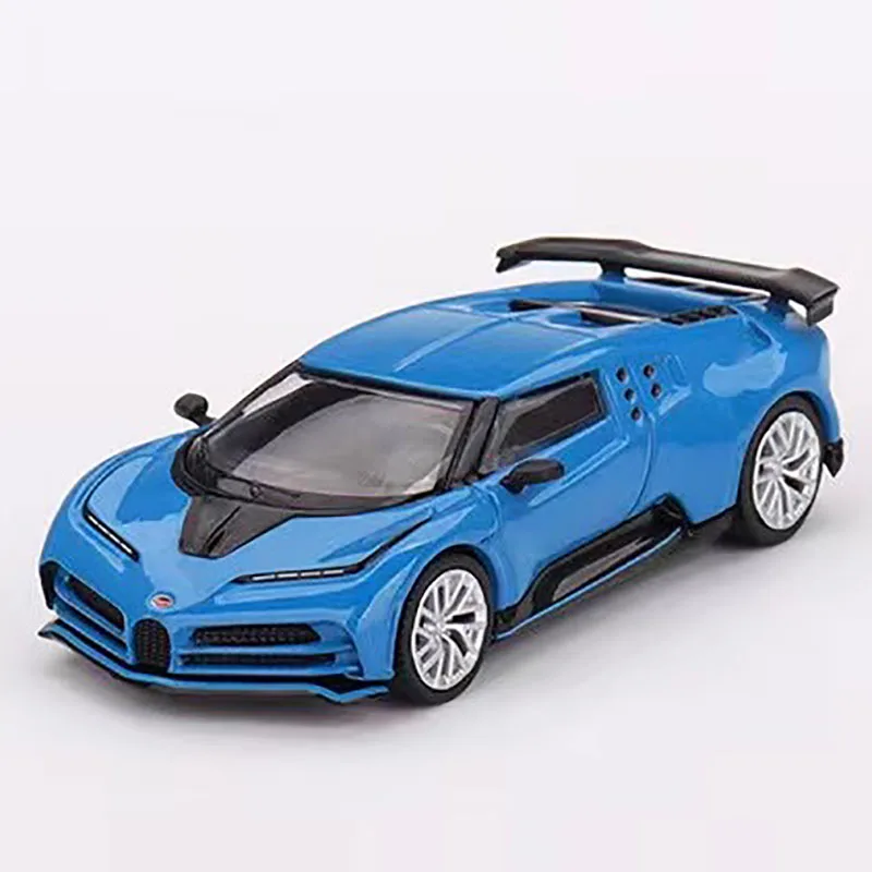 

Литый под давлением Мини GT 1:64 #586 Bugatti Centodieci синяя модель автомобиля из сплава готовый продукт имитация Коллекционная машина подарочные игрушки