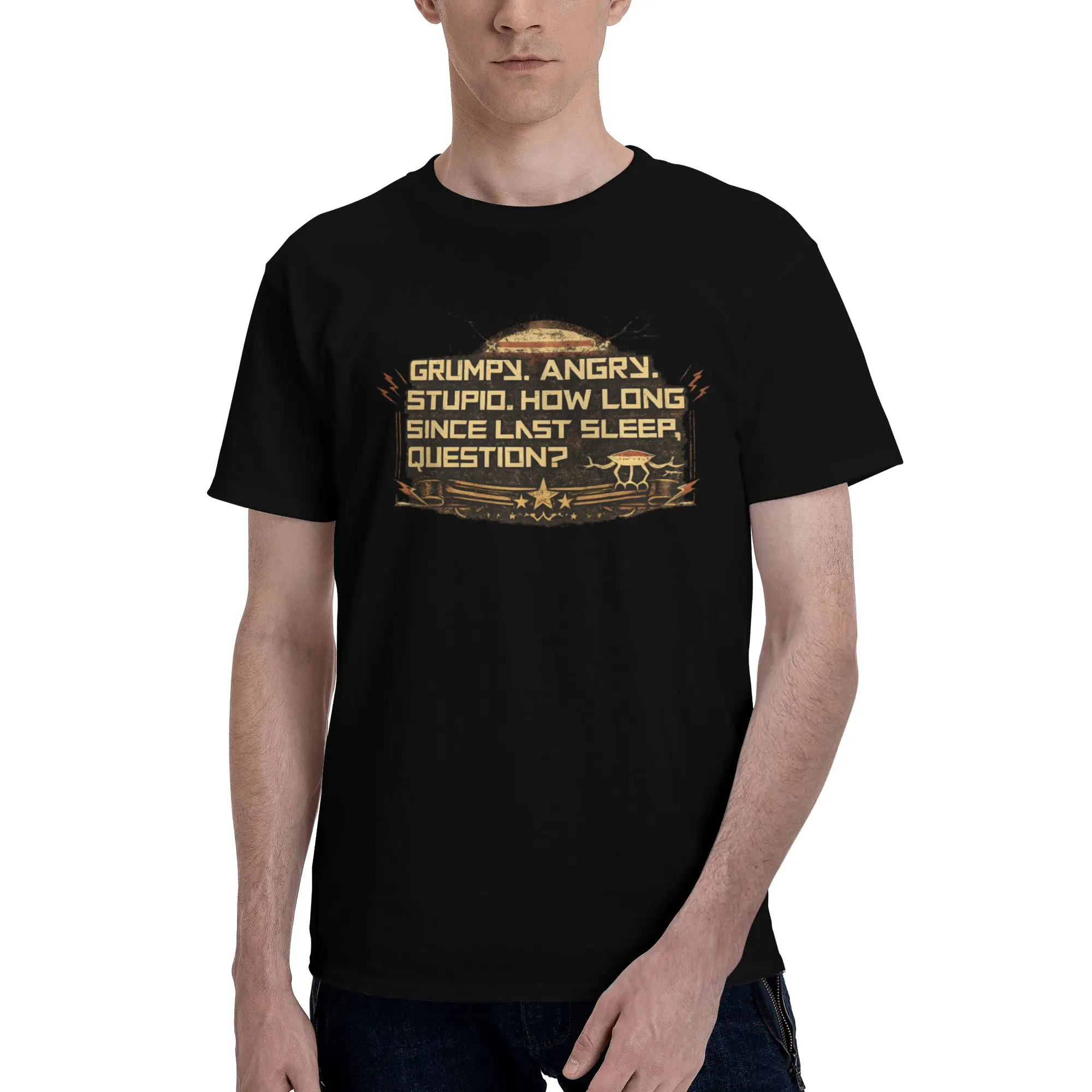 Project Hail Mary  Novelty 100% Cotton T-Shirt Project-Hail-Mary Tees Tops For Men