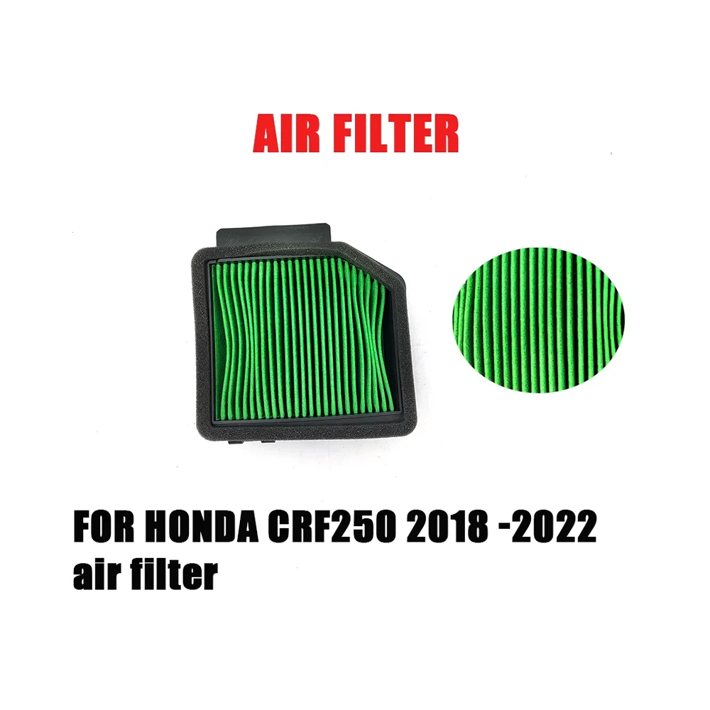 

For Honda CRF250 2018 2019 2020 2021 2022 Motorcycle engine Parts Air Filter Intake Cleaner System Element
