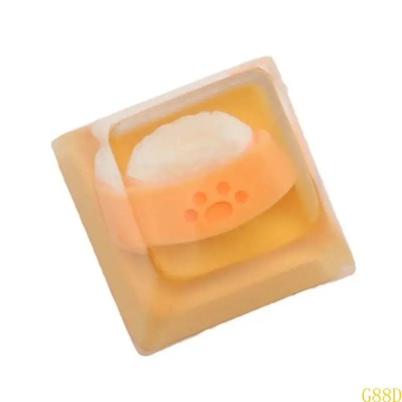 G88D Leuke Dog Bowl Keycaps Anime KeyCaps Hars Handmade KeyCaps ESC Keycap vervanging