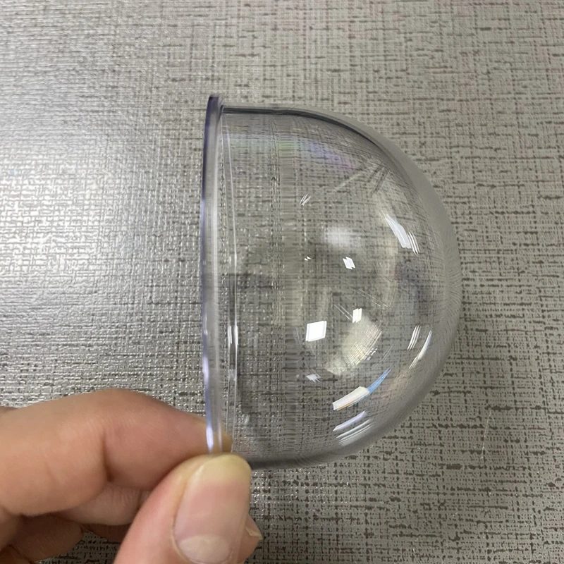 3.4 inch Raised Version Acrylic Dome Cover Suitable For Various Brands Such as Hikvision and Dahua With Size of 86.7 * 55.2mm