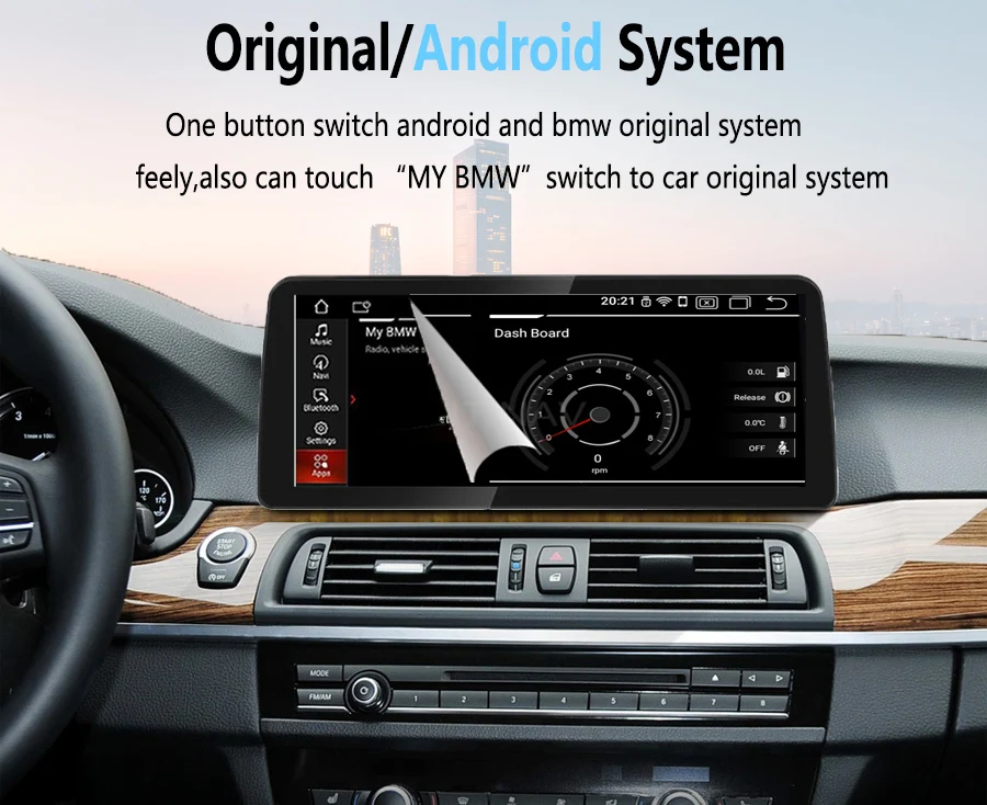 12.3 inch ID 8 Android 13  For BMW X3 F25 X4 F26 CIC NBT system Car Player Multimedia Radio Stereo GPS Navigation No 2 din DVD