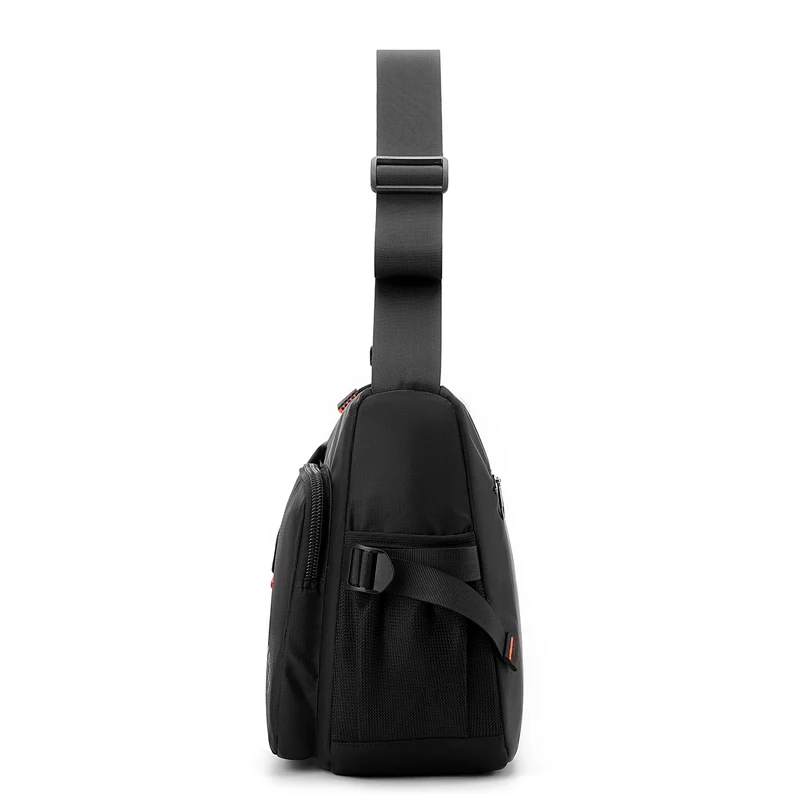 Bolsa de peito de negócios masculina multi-camada ombro único crossbody mochila 2024 maré estilo estrangeiro portátil usar sacos masculinos