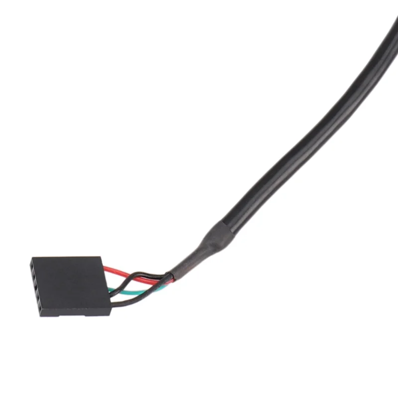 QWE-(12 Pak) 50CM 5 Pin Motherboard Header Wanita Ke Adaptor Jantan Micro-usb Kabel Dupont Extender (5Pin/Micro-usb)