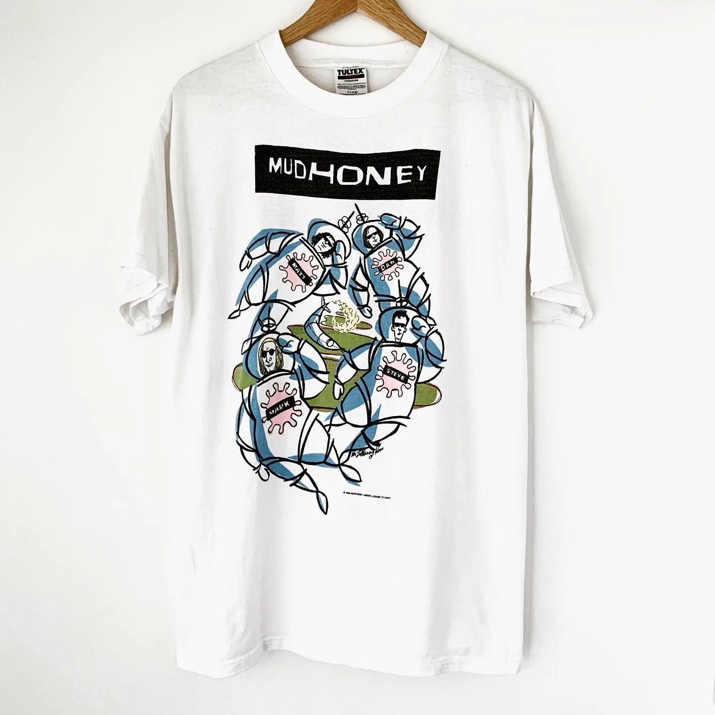 

1996 Mudhoney My Brother The Cow Vintage Band Grunge T Shirt 90s 1990s Sub Pop