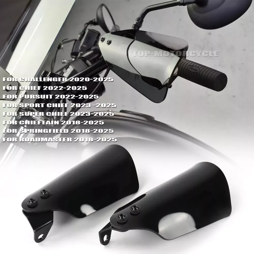 

For Indian Chief Challenger Chieftain Pursuit 2022-2025 NEW Motorcycle Accessories Handguards Protector Hand Shield Cover Kits