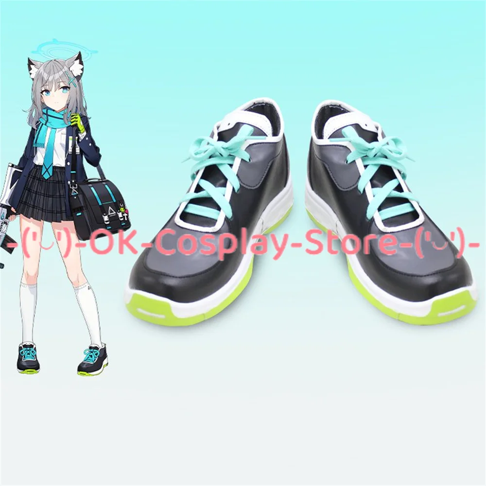 

Blue Archive Sunaokami Shiroko Cosplay Shoes Boots Game Anime Halloween Christmas Custom Made