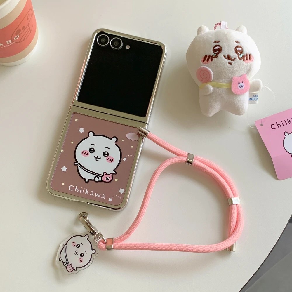 Cute Cartoon Chiikawa Usagi Ha - Phone Cases Z Flip 7 评论和价格