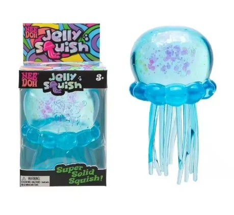 Heißer Schylling NeeDoh Nice Cube, sensorischer Anti-Stress-Block, weiches, knautschbares Stressabbau-Fidget-Spielzeug, ideales Souvenir-Geschenk für Kinder