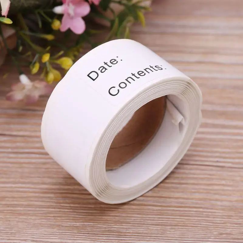 G99a 125pcs/Roll Home Kitchen Storage Label