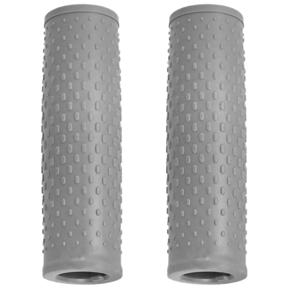 2Pcs Silicone Scooter Handle Grips Shock Absorbing Non-Slip Comfort Grip Covers for Electric Scooter Handlebar Accessories