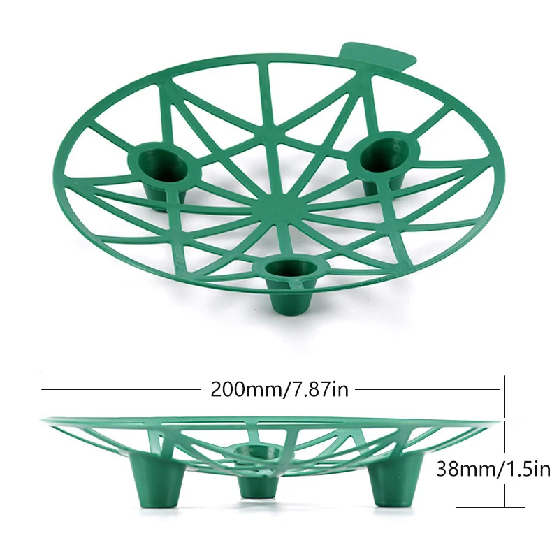 10Pcs Watermelon Stand Fruit Stand Support Basket Frame Vegetables Plant Tray Rack Melon Squash Pumpkin Protective Holder