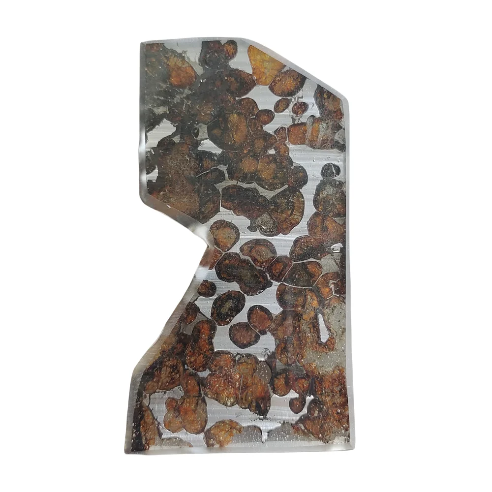 

20.7g SERICHO meteorite Natural olivine Meteorite slice material Olivine Specimen Collection - from Kenya - TA364