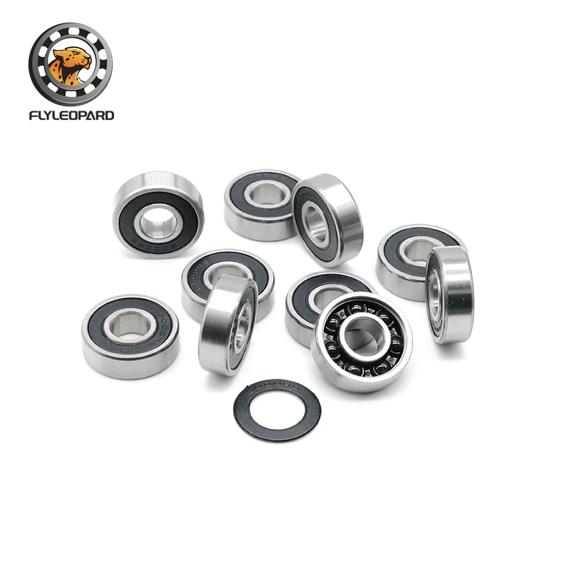 6001RS Hybrid Ceramic Bearing 12*28*8 mm ABEC-7 1PC Bicycle Bottom Brackets & Spares 6001 RS 2RS Si3N4 Ball Bearings 6001-2RS