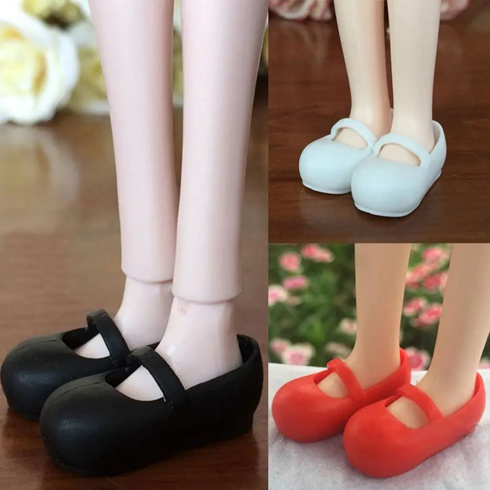 Plastic Foot Length 2cm Fashion Accessories Long Knees Boots  Shoes Hero Dolls Boot