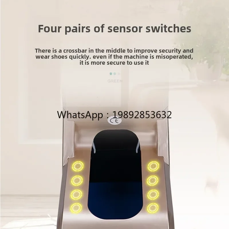 

TQH Fully Automatic Shoe Cover Machine Intelligent Disposable Foot Cover Machine Automatic Shoe Covering Machine