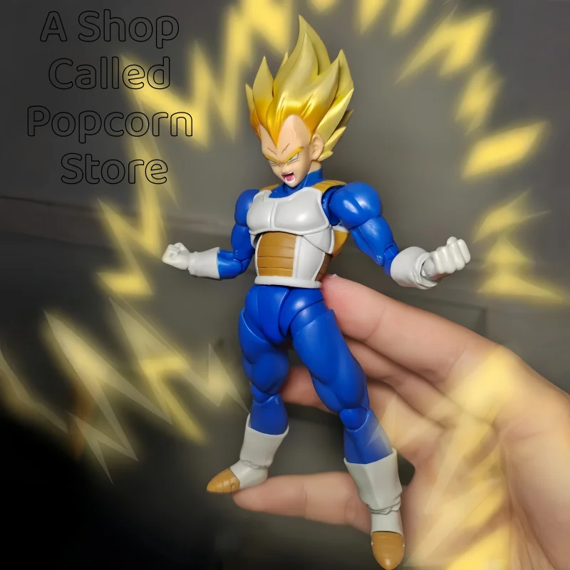 Op voorraad Bandai SHFiguarts Super Saiyan 2 Vegeta - Awakening The Super Saiyan Blood DragonBall-actiefiguur