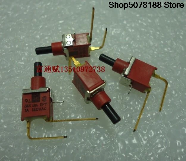 CK button button EP11 Gold-plated foot micro 2-foot bent foot reset button switch Button switch