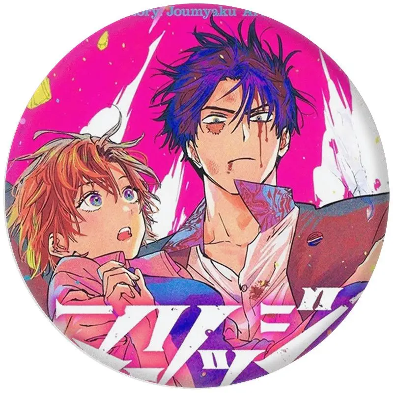 New Marriage Toxin Mei Kiyosaki Hikaru Gero Hochwertiges Abzeichen im niedlichen Anime-Stil mit Cartoon-Print, mädchenhafter Rucksack, Kleidungszubehör – Detail 14