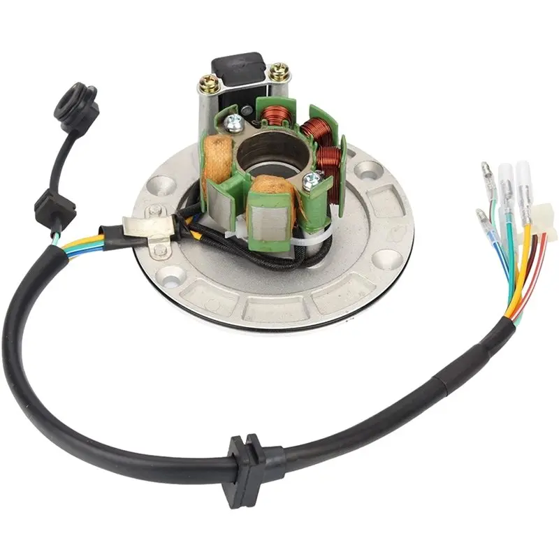 

Катушка роторного генератора (магнето) для двигателя Zongshen 150CC с масляным охлаждением для питбайков, квадроциклов и мотокросса