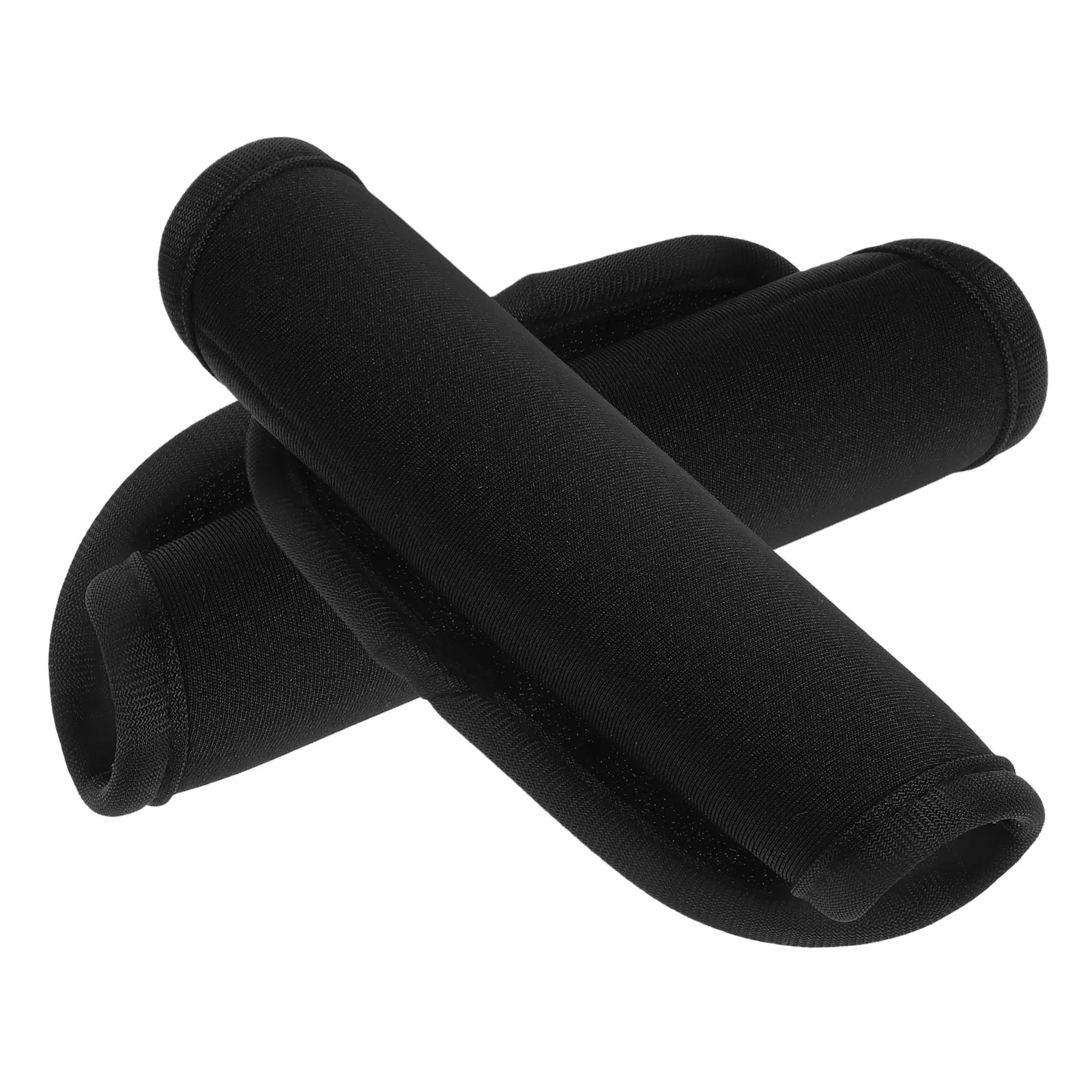 

2 шт. утолщенные эластичные чехлы для ручек колясок и багажа, эргономичные накладки для тележек и чемоданов