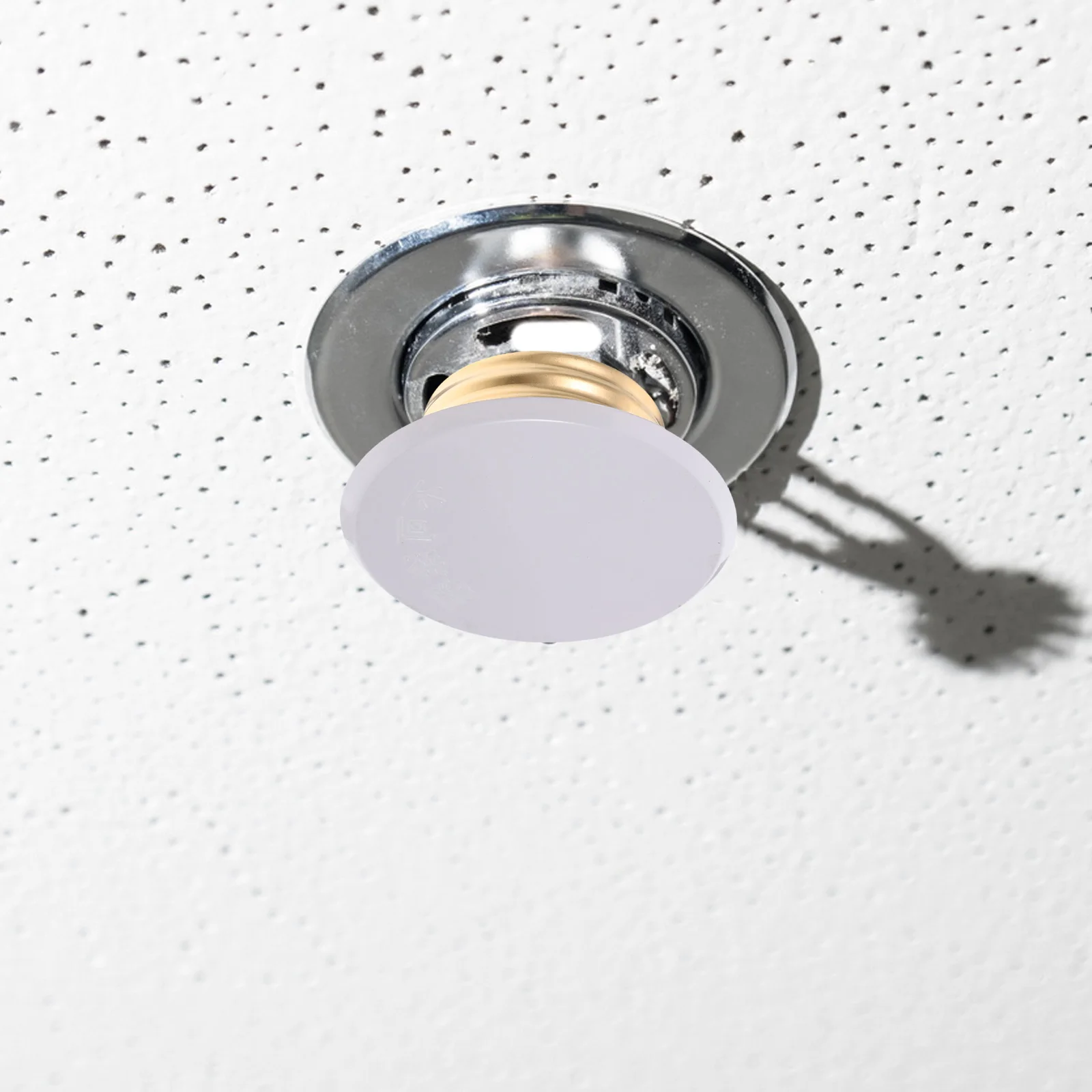 Concealed Fire Cover Plate Durable Metal Ceiling Integration Protection For Sprinkler Head Wall-Mounted Fire Sprinkler
